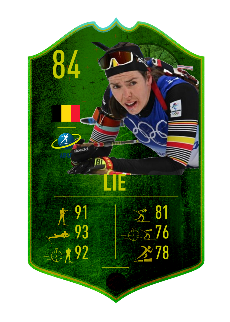 Lotte Lie - Should be Watched card for 2022-2023 - Biathlon Cards